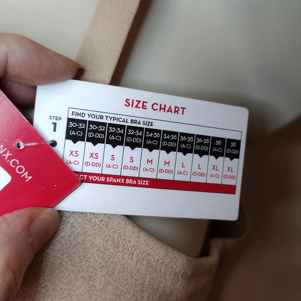 SPANX Sheerflex Fit To You Nude Bra With Light-As-Air Support - Picture 4 of 10